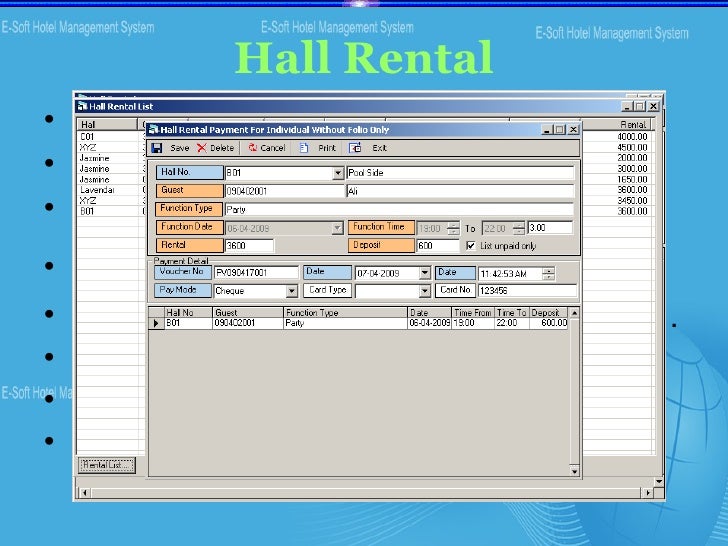 House rental system project House rental system project